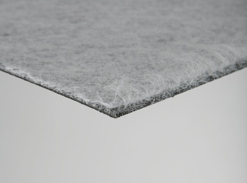 Ekon PE sheet, called Ekoliner, with integrated non-woven fabric.